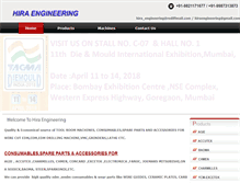 Tablet Screenshot of hiraengineering.com